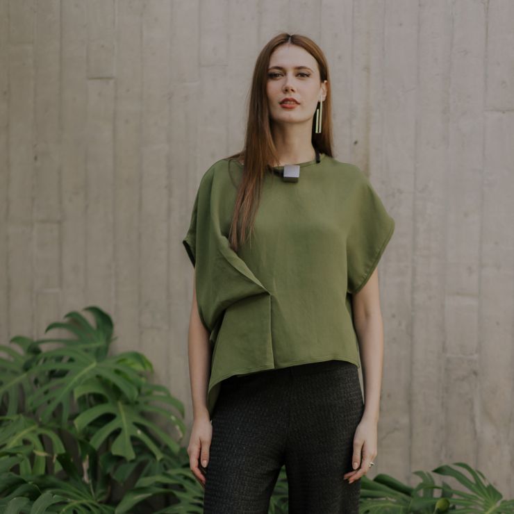 BLUSA ORIGAMI