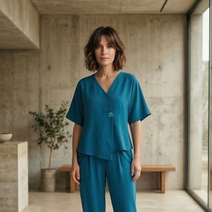 BLUSA CACHE-COEUR DE ALFAIATARIA