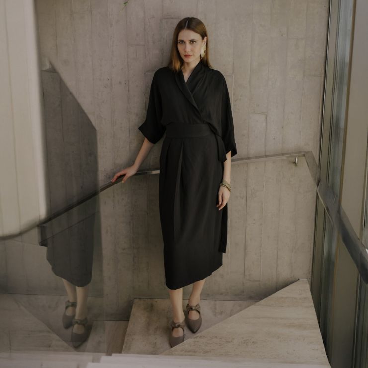 VESTIDO QUIMONO 